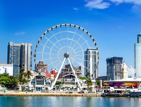 Skyviews Miami observation wheel at Bayside Marketplace