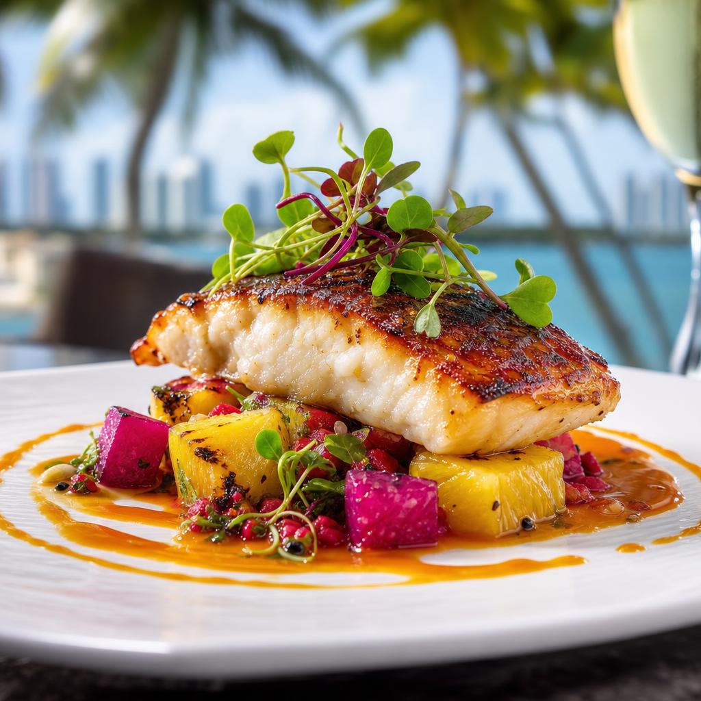 A colorful Miami Spice dining experience