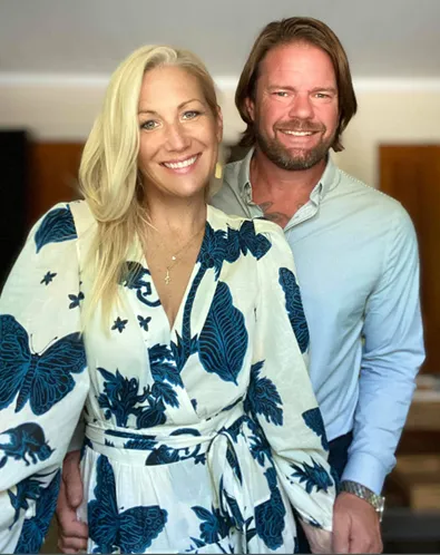 Tom and Jen Satterly, co-founders of the All Secure Foundation